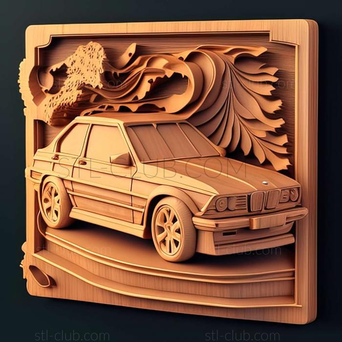 3D мадэль BMW E36 (STL)
